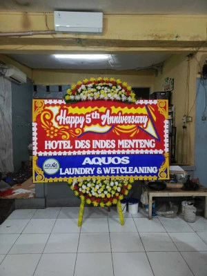 Papan Bunga di Nanggerang Binong