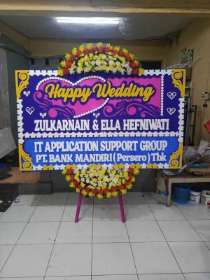 Papan Bunga di Nanggerang Binong