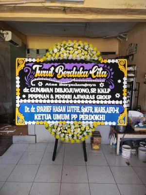 Papan Bunga di Nanggerang Binong